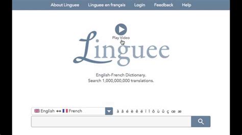 linguee english to french